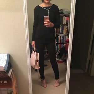 michael kors top xs and hm pants 2